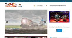 Desktop Screenshot of egochihuahua.com.mx